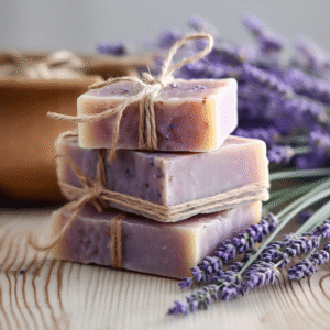 Natural whitening soap