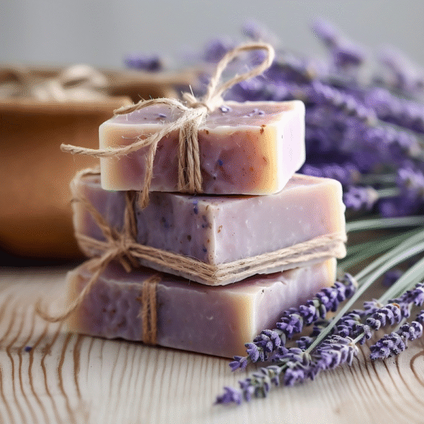 Natural whitening soap