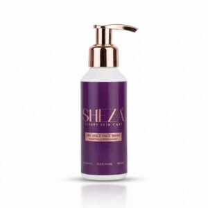 24K gold face wash