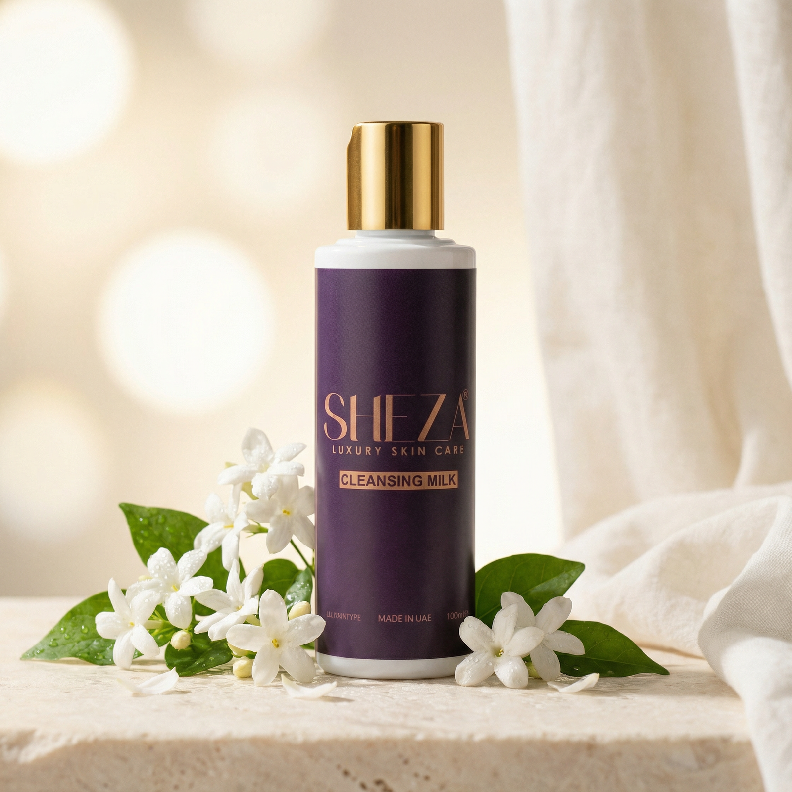 Sheza Skin Cleansing Milk – 100ml (Dubai Made) - Image 4