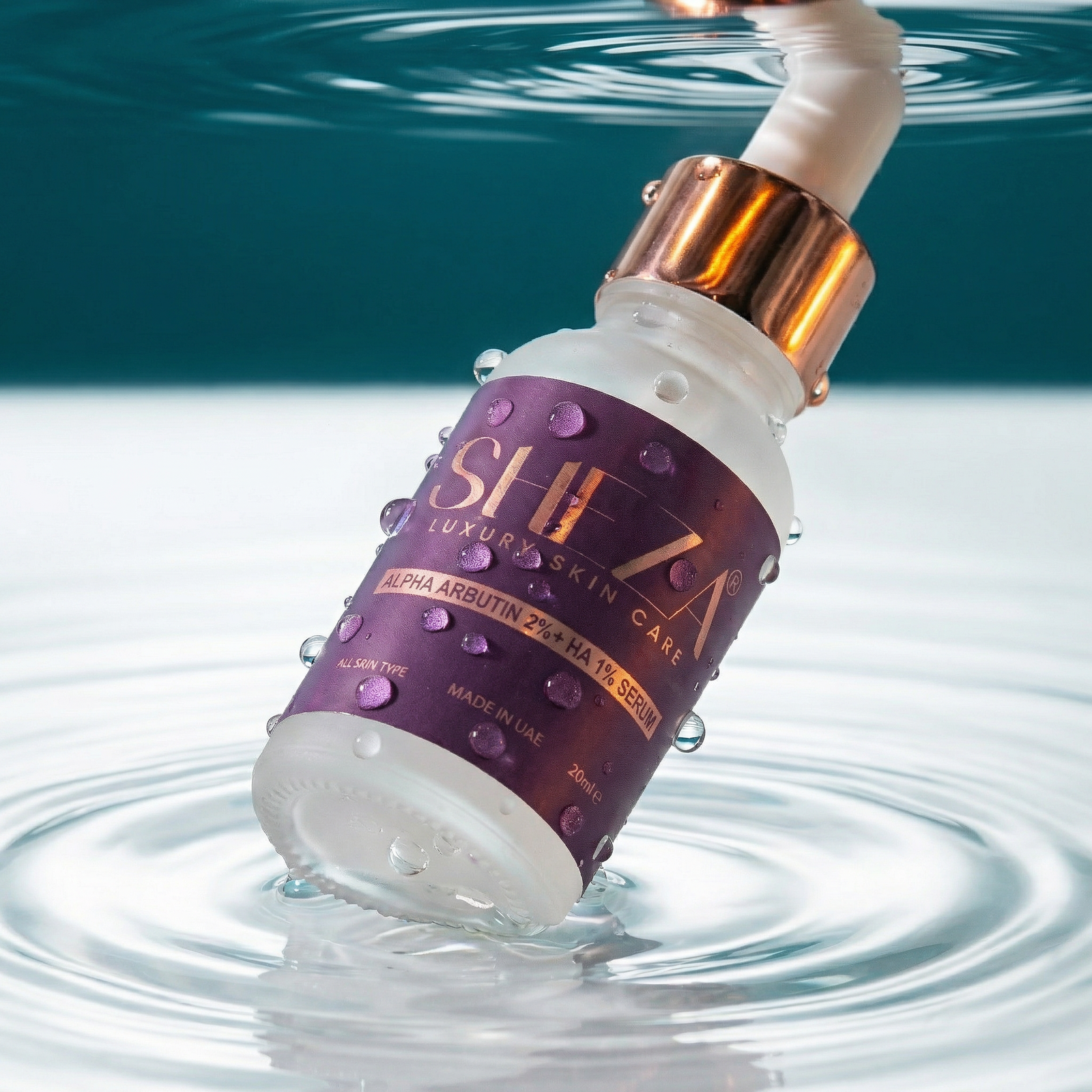 Sheza Skin Alpha Arbutin 2% + HA 1% Serum – 20ml (Dubai Made) - Image 2