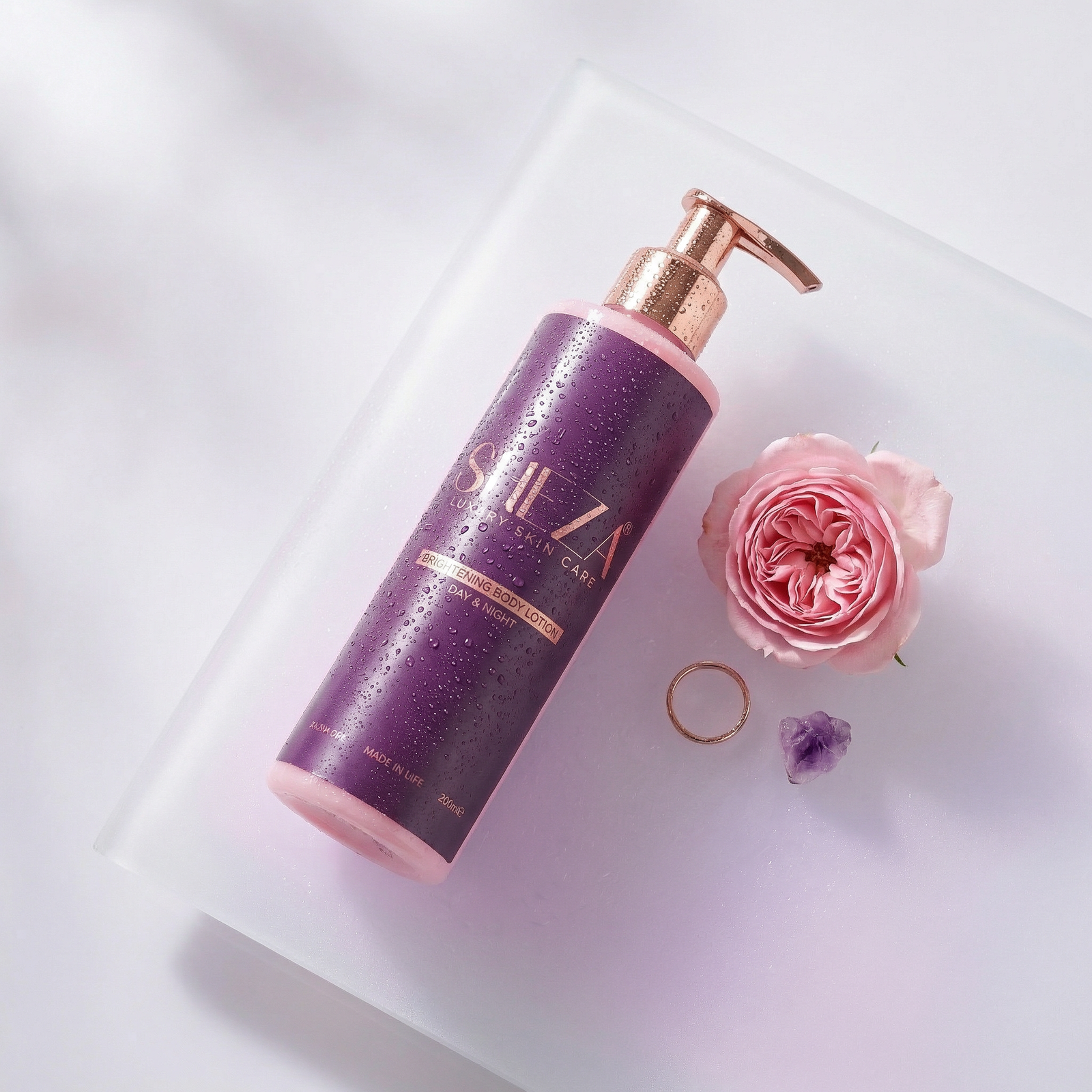 Sheza Skin Brightening Body Lotion – 200ml (Day & Night | Dubai Made) - Image 4