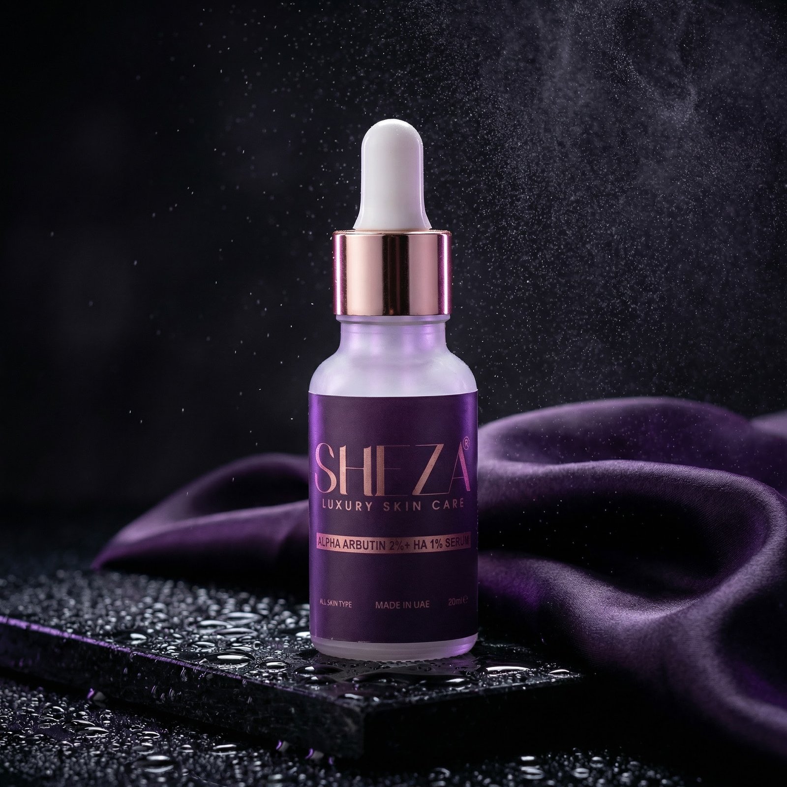 Sheza Skin Alpha Arbutin 2% + HA 1% Serum – 20ml (Dubai Made) - Image 4